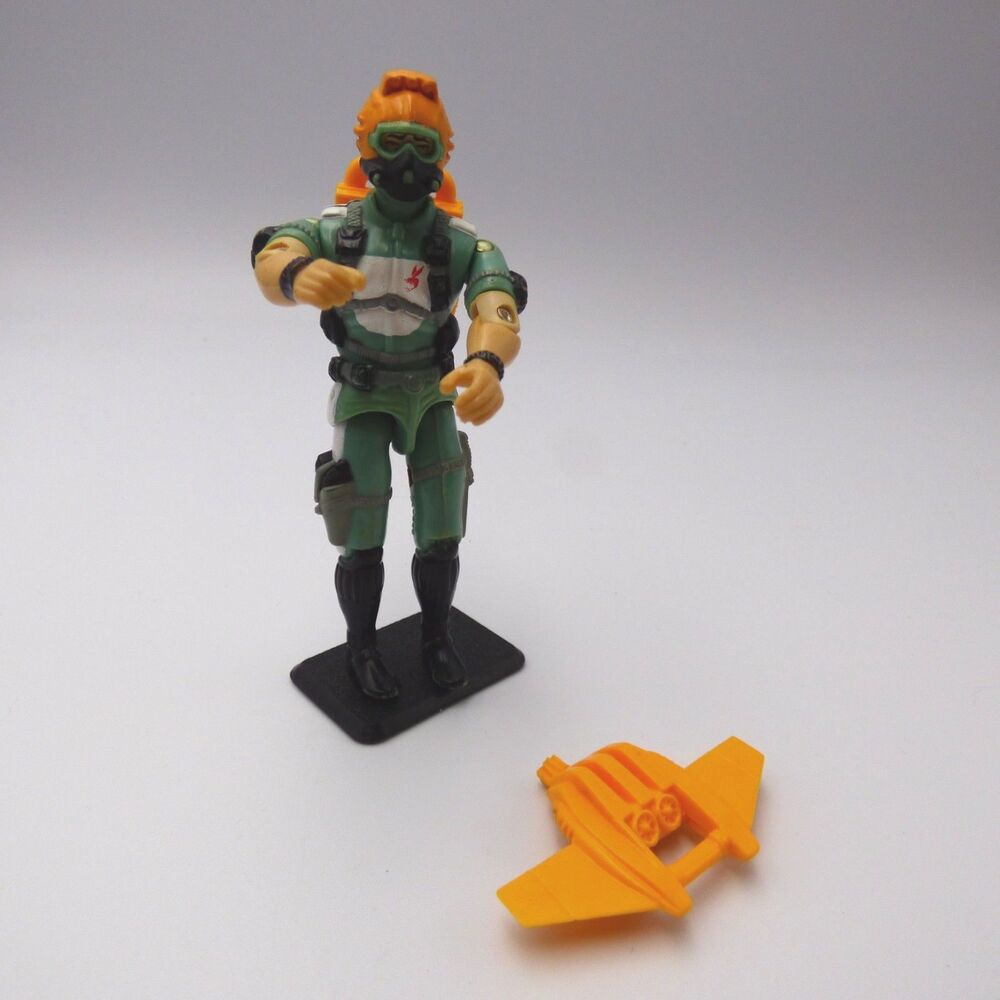 Hasbro G.I. Joe ARAH Wet Suit v1 1986 – 3.75" Action Figure – Vintage